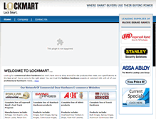 Tablet Screenshot of lockmart.com